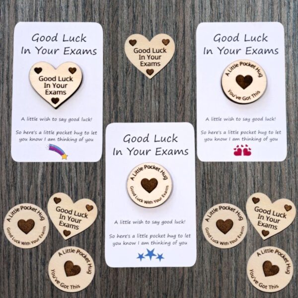 Exam Pocket Hug Token, Positive Exam Gift Pocket Hug, Good Luck Gift, Exam Lucky Charm, School Student Gifts - Image 12