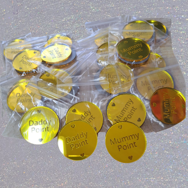 Personalised Wedding Favours, Mr and Mrs Table Decorations, Wedding Decor, Wedding Drink Tokens, Cake Toppers - Image 12