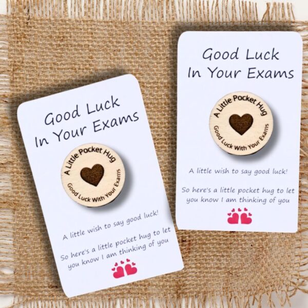 Exam Pocket Hug Token, Positive Exam Gift Pocket Hug, Good Luck Gift, Exam Lucky Charm, School Student Gifts - Image 6