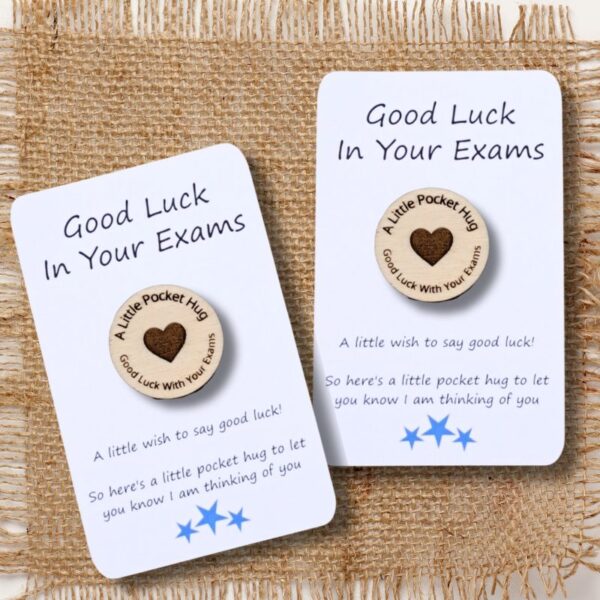 Exam Pocket Hug Token, Positive Exam Gift Pocket Hug, Good Luck Gift, Exam Lucky Charm, School Student Gifts - Image 7