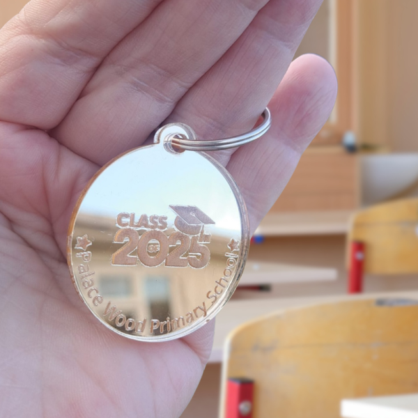 Year 6 School Leavers Gifts Personalised Teacher Pupil Gift School Leavers 2025 Keyrings - Image 7