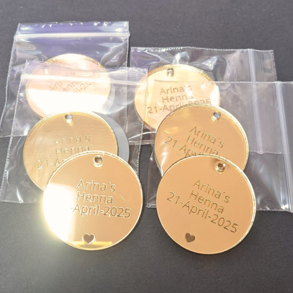 Personalised Wedding Favours, Mr and Mrs Table Decorations, Wedding Decor, Wedding Drink Tokens, Cake Toppers - Image 14