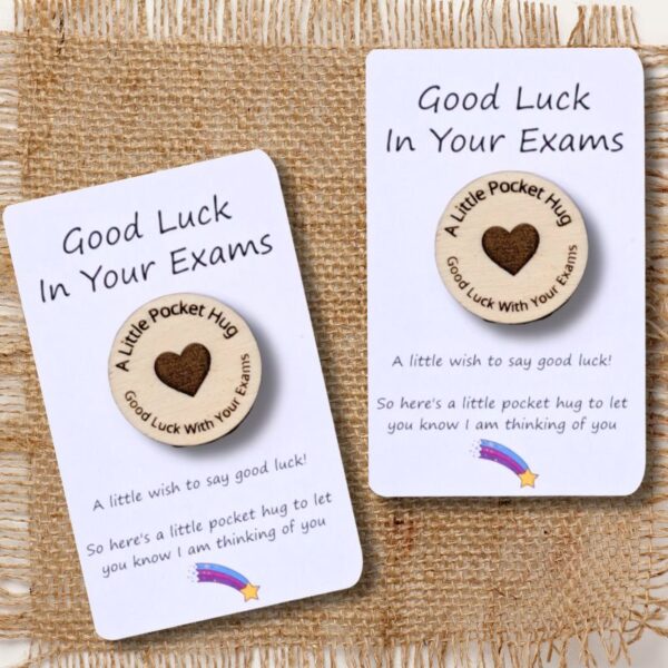 Exam Pocket Hug Token, Positive Exam Gift Pocket Hug, Good Luck Gift, Exam Lucky Charm, School Student Gifts - Image 5