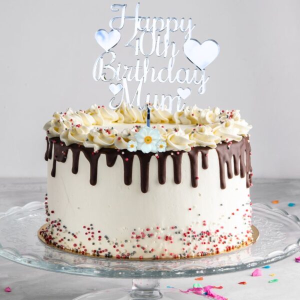 Heart Cake Topper
