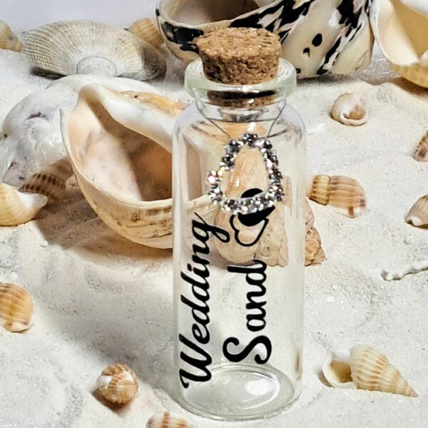 Honeymoon Sand Bottle, Honeymoon Gifts, Personalised Wedding Gifts, Honeymoon Keepsake - Image 3
