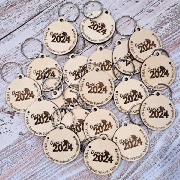 Year 6 School Leavers Gifts Personalised Teacher Pupil Gift School Leavers 2025 Keyrings - Image 14