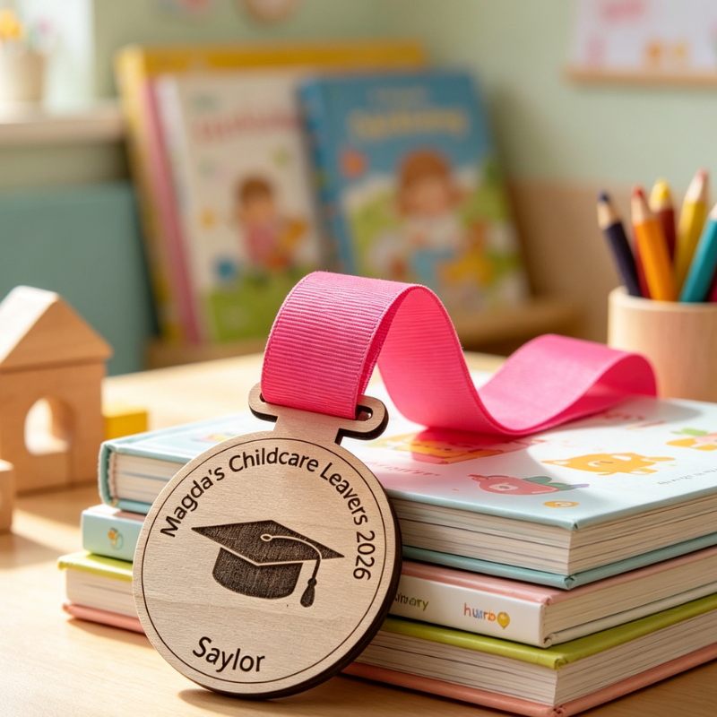 Personalised School Leavers Medals 2026, End Of Term Gifts, Class Gifts Year 6 Leavers, Teacher Pupil Gifts - Image 2