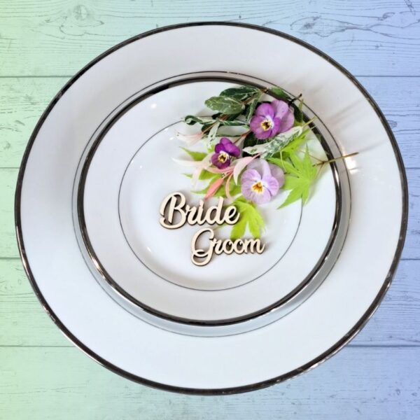 Personalised Wooden Wedding Table Names, Wedding Place Names, Wedding Table Decor, Wedding Cake Topper Names - Image 6
