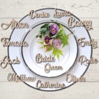 Wooden Wedding Place Names