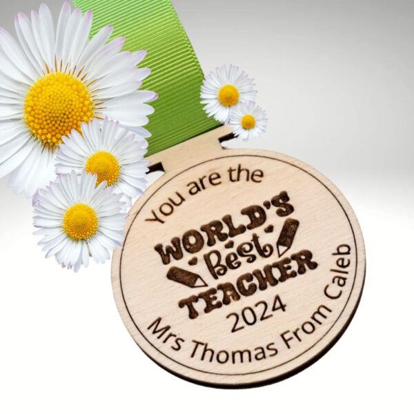 World's Best Teacher Medal