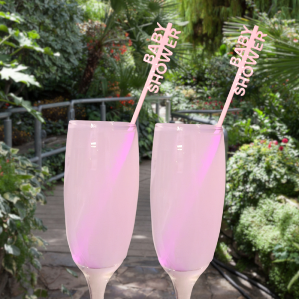 Baby Pink Drink Stirrer