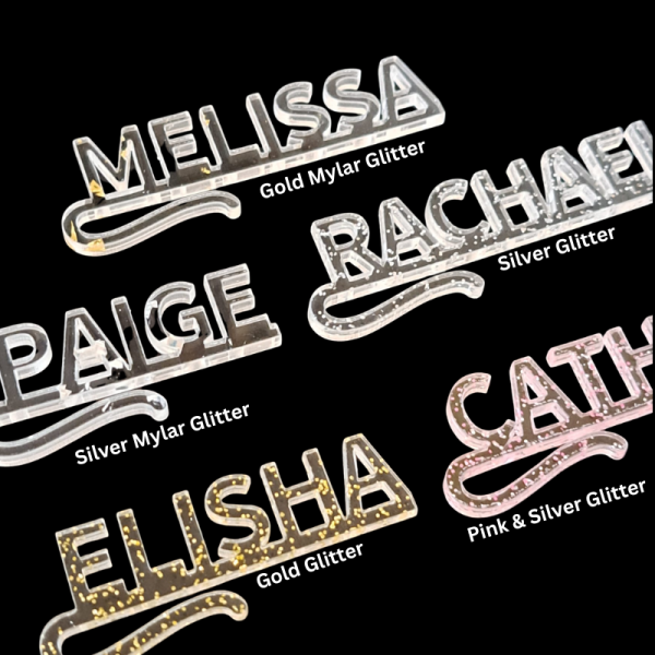 Wedding Drink Name Tags, Personalised Party Drink Markers, Custom Champagne Wedding Drink Charms, Glass Toppers, Anniversary Drinks Tags, Wine Glass Marker Charms - Image 4