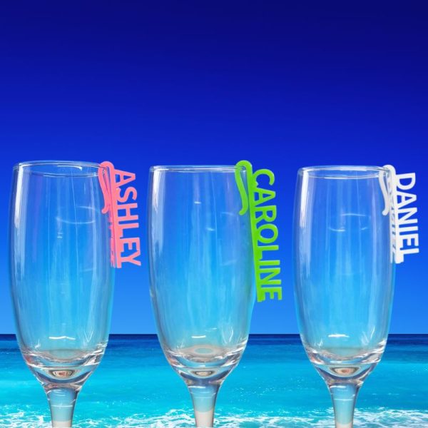 Wine Glass marker charms