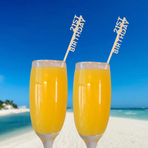 Personalised Drinks Stirrers, Party Stirrers, Birthday Drinks Stirrers, Wedding Drink Stirrers, Hen Party Drinks Stirrers, Anniversary - Image 13