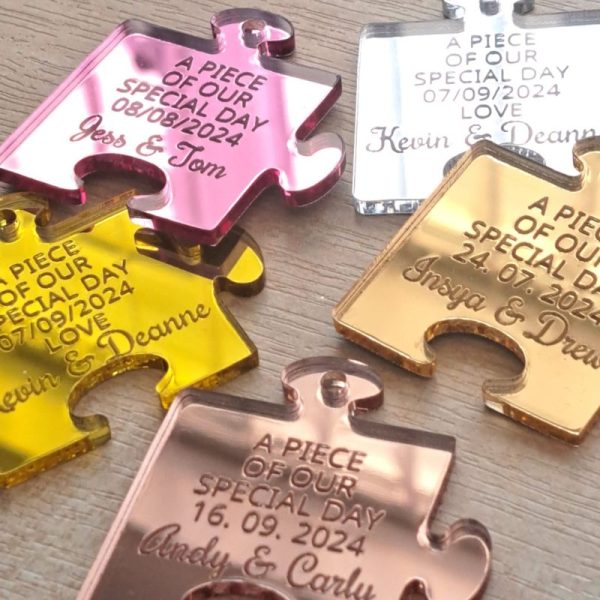 Puzzle Piece Acrylic Mirror