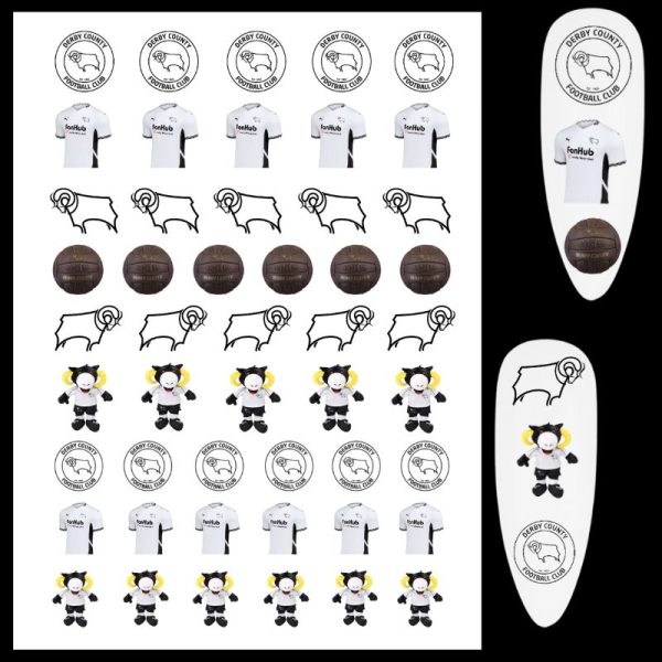 Derby County Football Club Water Decals