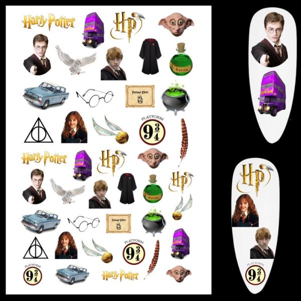 Harry Potter Water Decals Design 2