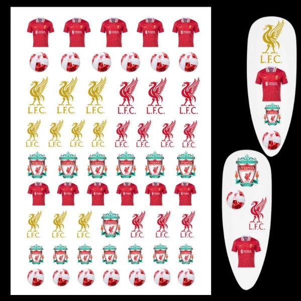 Liverpool Nail Art Water Decals