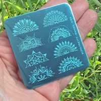 Mandala Nail Art Stamping Plate S004