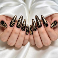 Black & Gold Foil