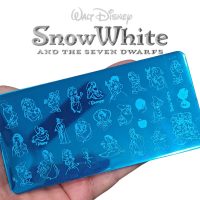 Disney Snow White & The 7 Dwarfs Nail Art Stamping Plate 234