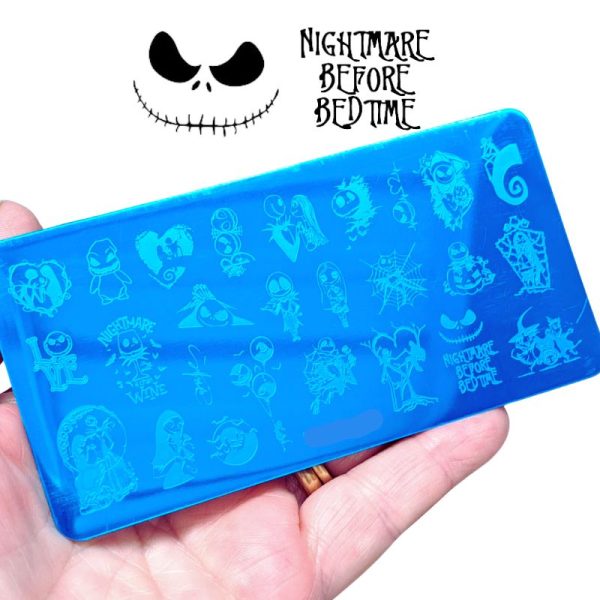 Halloween Nightmare Before Bedtime Stamping Plate 237