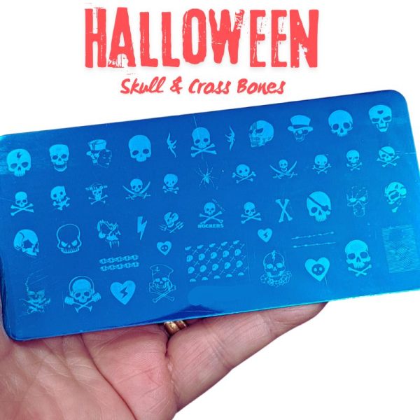 Halloween Skull stamping stamping plate