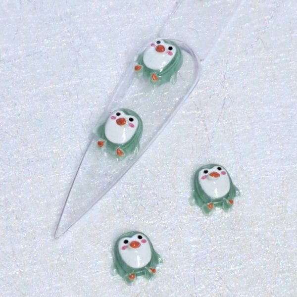 Penguin Nail Art & Craft Charms x 1 Piece