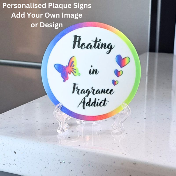 Personalised Plaque Signs Add Your Own Image or Design