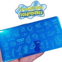 SpongeBob SquarePants Friends Nail Art Stamping Plate 233