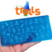 Trolls Nail Art Stamping Plate 207