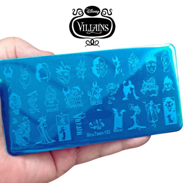 Villain Animated Movie Characters Stamping Plate 193