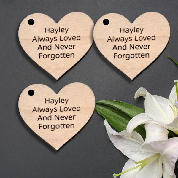 Funeral Favours Personalised Memorial Tributes Remembrance In Loving Memory Tokens, Memory Keepsake Pocket Hug - Image 4