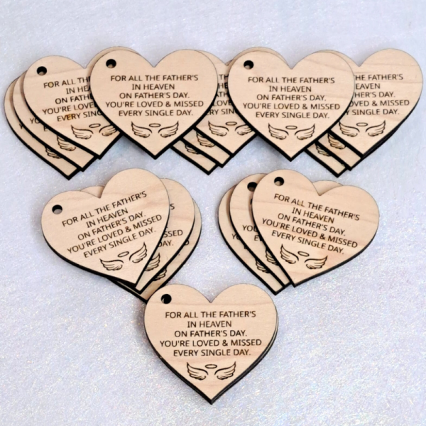 Funeral Favours Personalised Memorial Tributes Remembrance In Loving Memory Tokens, Memory Keepsake Pocket Hug - Image 26