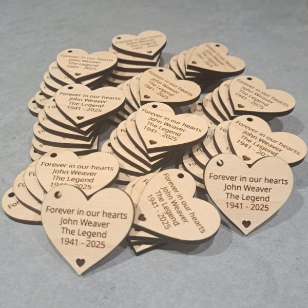 Funeral Favours Personalised Memorial Tributes Remembrance In Loving Memory Tokens, Memory Keepsake Pocket Hug - Image 6