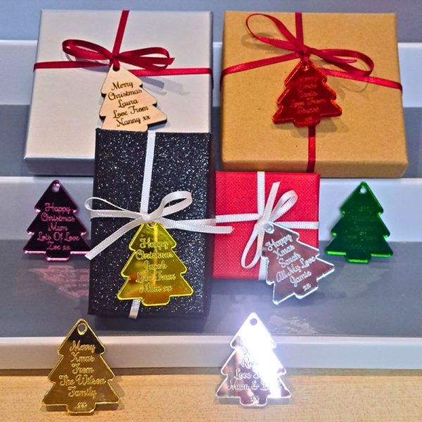 Personalised Christmas Gift Tags, Xmas Present Gift Tags, Xmas Wrapping Tags, Xmas Wedding Present Gift Card Tags - Image 9