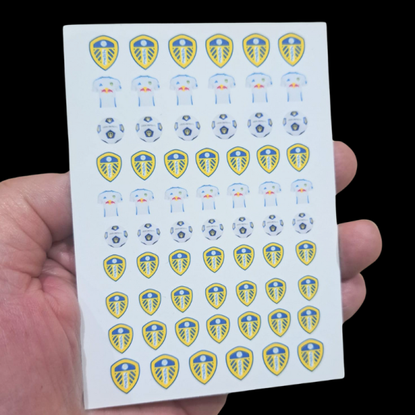 Leeds United Football Decals