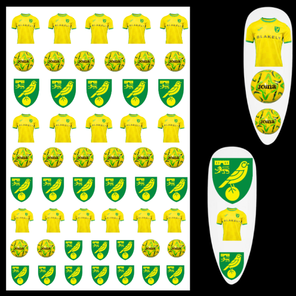 Norwich City Decals