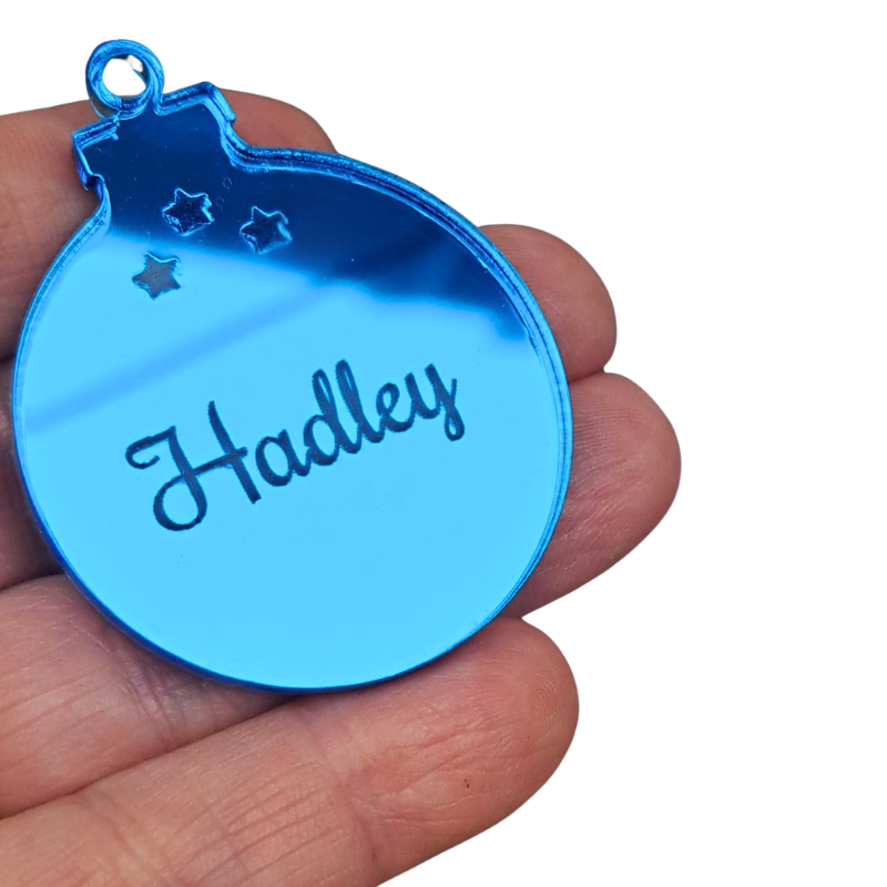 Bauble Personalised Christmas Gift Tags, Xmas Present Gift Tags, Xmas Wrapping Tags, Xmas Wedding Present Gift Card Tags - Image 2