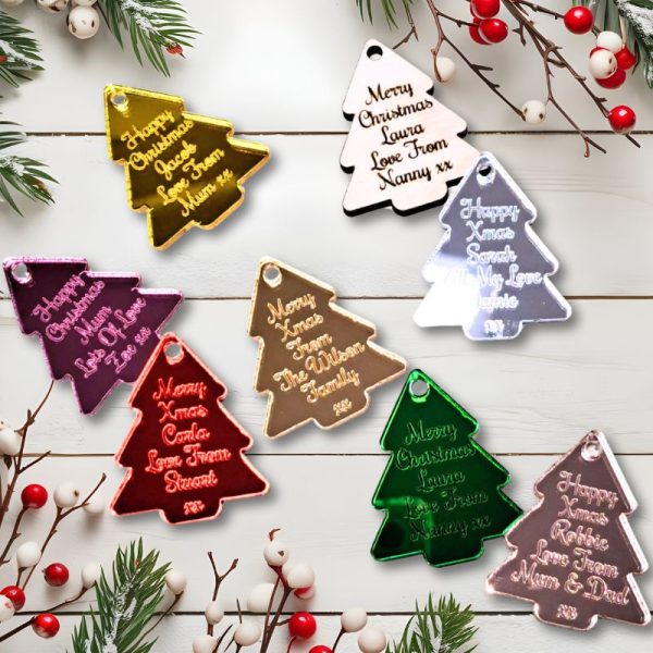 Personalised Christmas Gift Tags, Xmas Present Gift Tags, Xmas Wrapping Tags, Xmas Wedding Present Gift Card Tags - Image 10