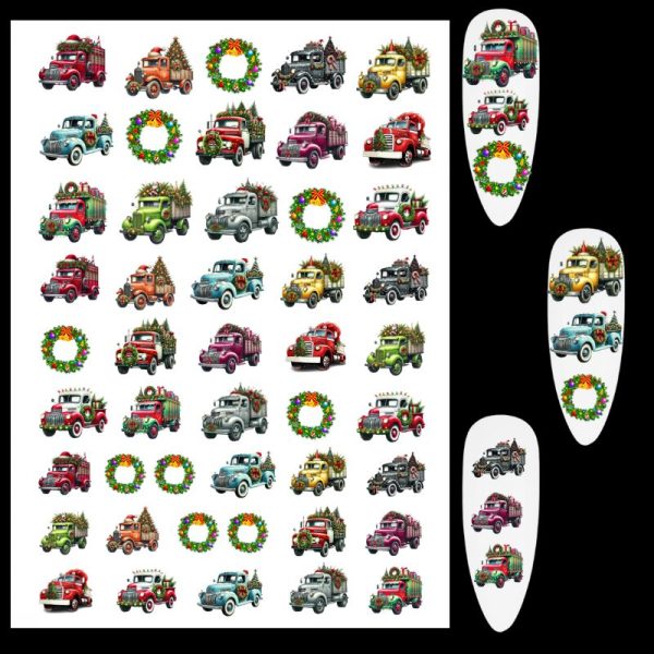 Xmas Truck Decals