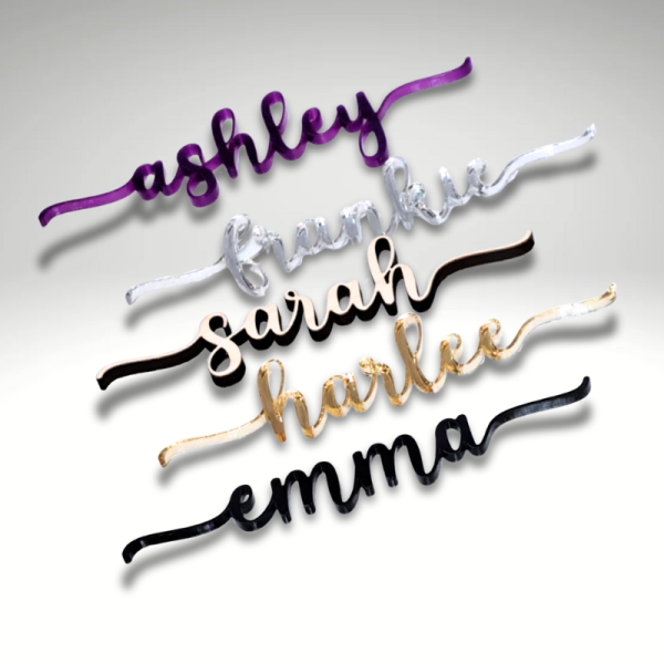 Personailsed Fancy Name Tags