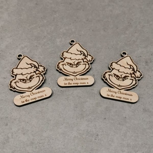 The Grinch Personalised Christmas Gift Tags, Grinch Xmas Present Gift Tags, The Grinch Xmas Wrapping Tags - Image 4