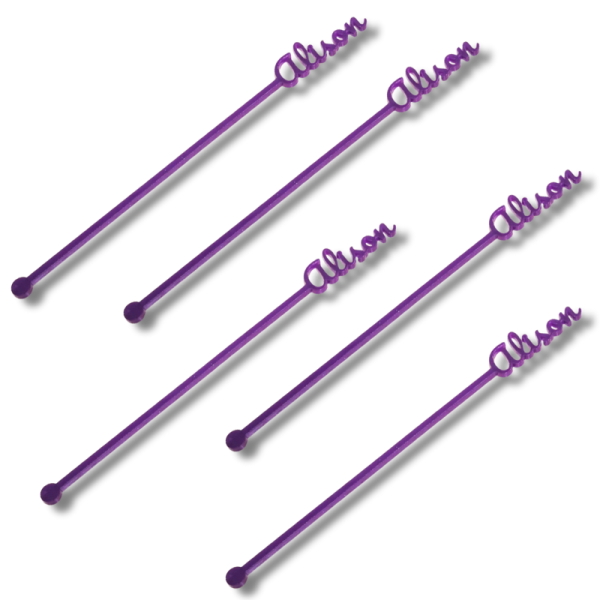 Drinks Stirrers, Personalised Drinks Stirrers, Party Stirrers, Birthday Drinks Stirrers, Wedding Drink Stirrers, Hen Party Drinks Stirrers, Personalised Swizzle Sticks - Image 19