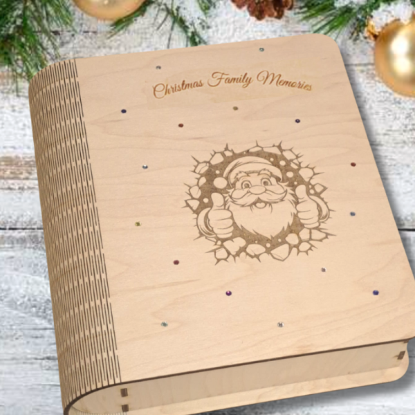 Personalised Christmas Memory Box, Christmas Eve Box, Xmas Keepsake Family Memory Book - Image 6