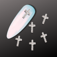 Crystal Cross Nail Art Charms Design 1