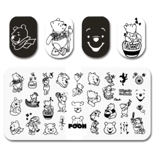 Disney Winnie The Pooh Stamping Plate Design 216