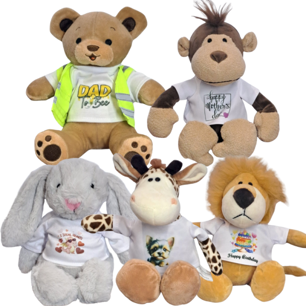 Personalised Cuddly Toys, Customised Plush Teddy Bears, Personalised Soft Cuddly New Baby Gifts - Image 10