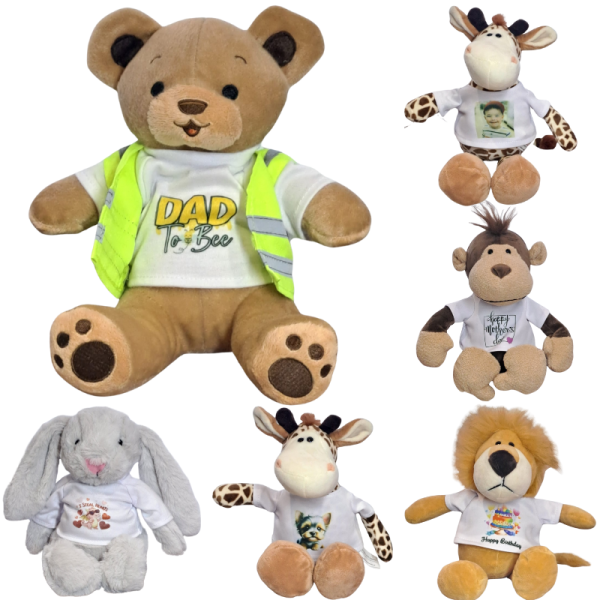 Personalised Cuddly Toys, Customised Plush Teddy Bears, Personalised Soft Cuddly New Baby Gifts - Image 9