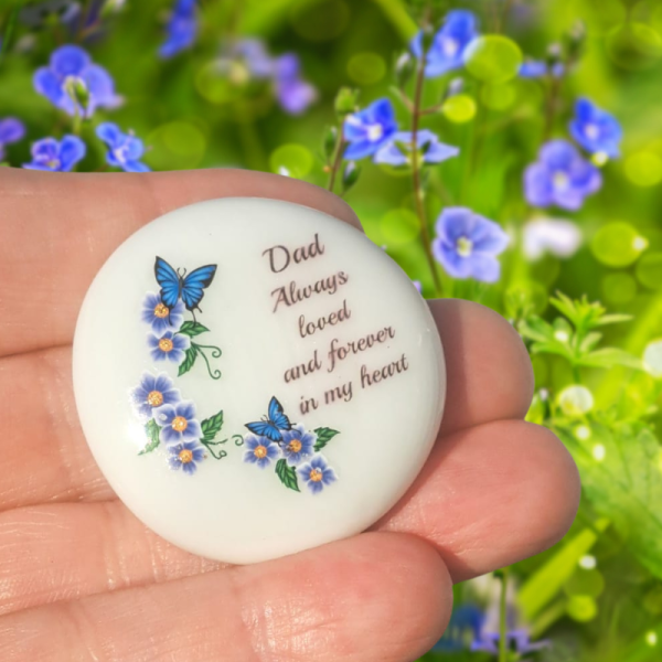 Dad Bereavement Pebble